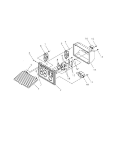 Control Panel Diagram and Parts List for 01893  Briggs and Stratton Generator
